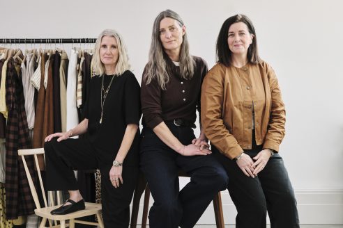 Albaray founders (L-R) CEO Paula Stewart, chief creative officer Karen Peacock and chief commercial officer Kirstie Di Stazio
